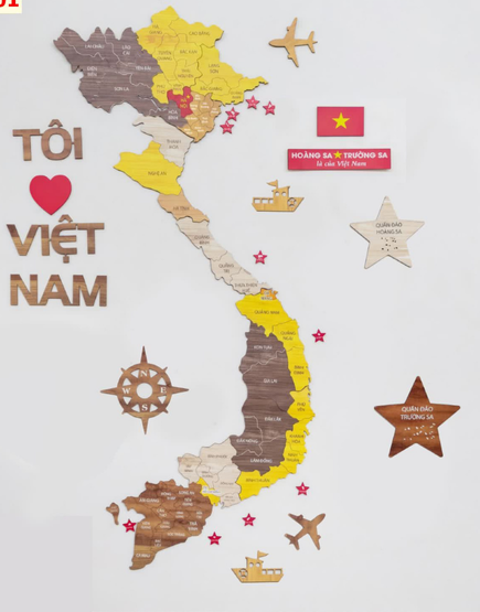 BẢN ĐỒ VIỆT NAM